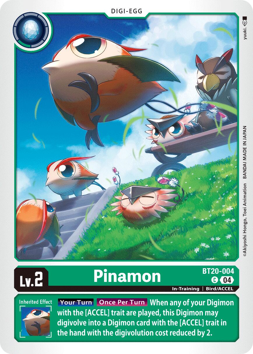 Pinamon BT20-004 [ Inglese / Giapponese ]