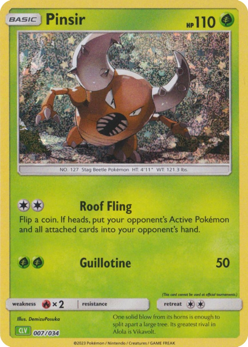 Pinsir - Pokémon TCG Classic: Venusaur & Lugia ex Deck 007/034 [ Inglese ]