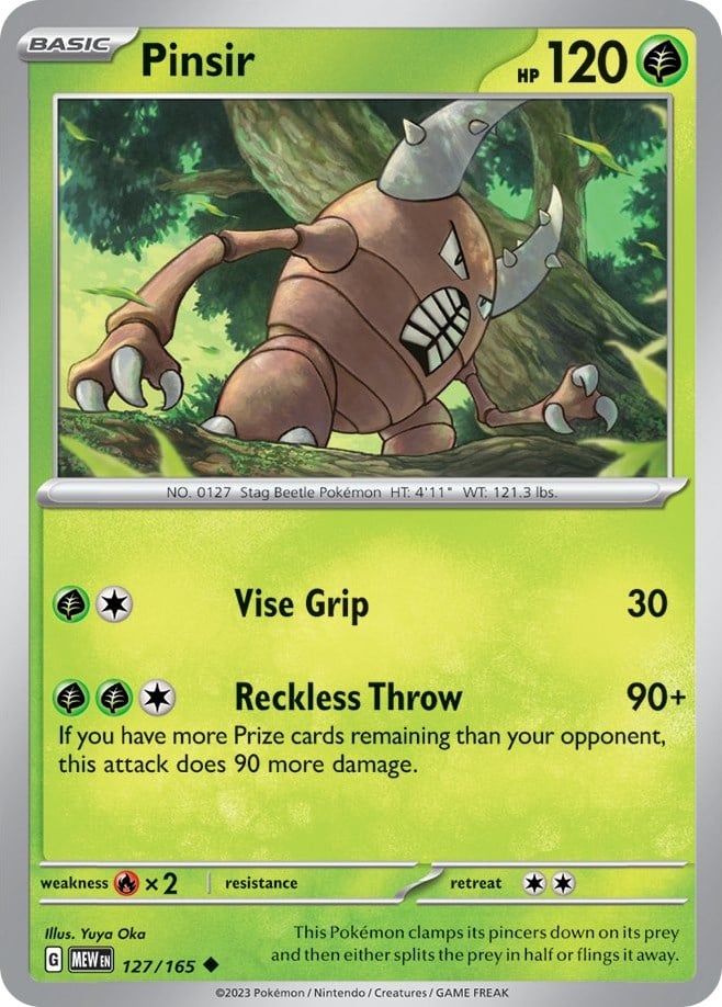 Pinsir - 151 127/165 [ Italiano / Inglese ]