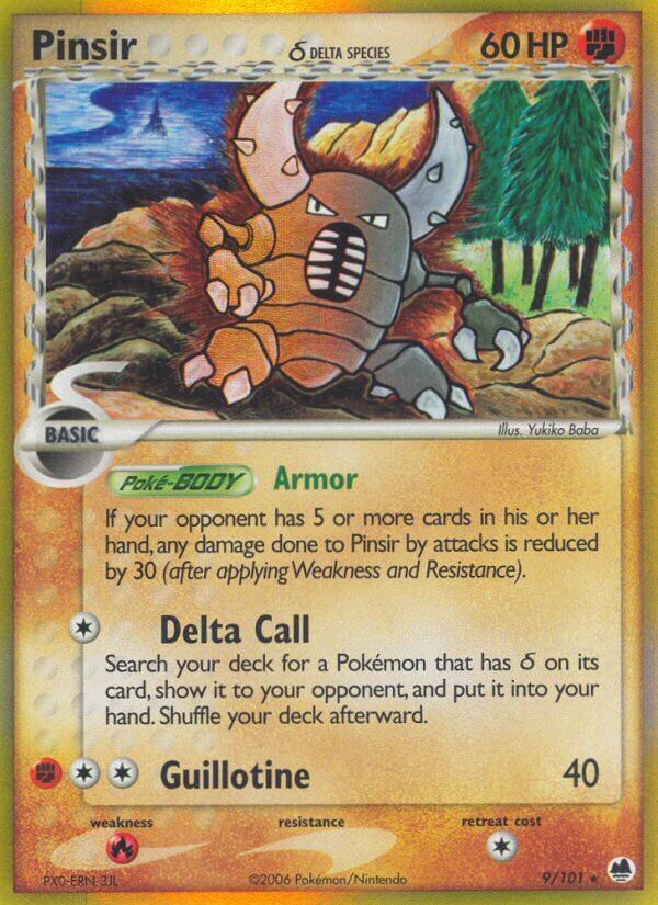 Pinsir δ Delta Species - EX L'Isola dei Draghi 009/101 [ Italiano / Inglese ]