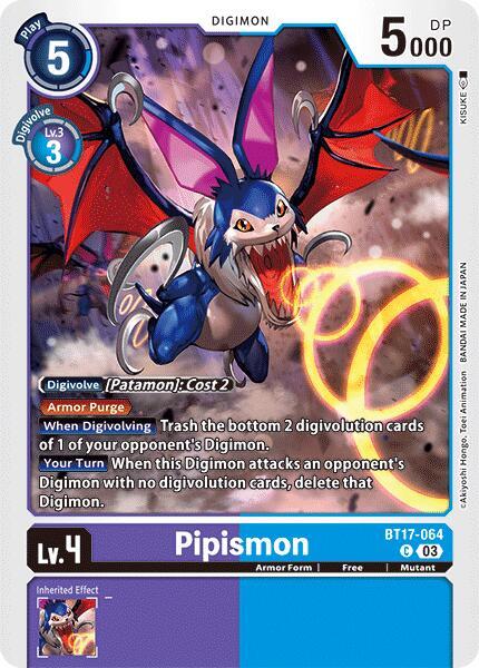 Pipismon BT17-064 [ Inglese / Giapponese ]