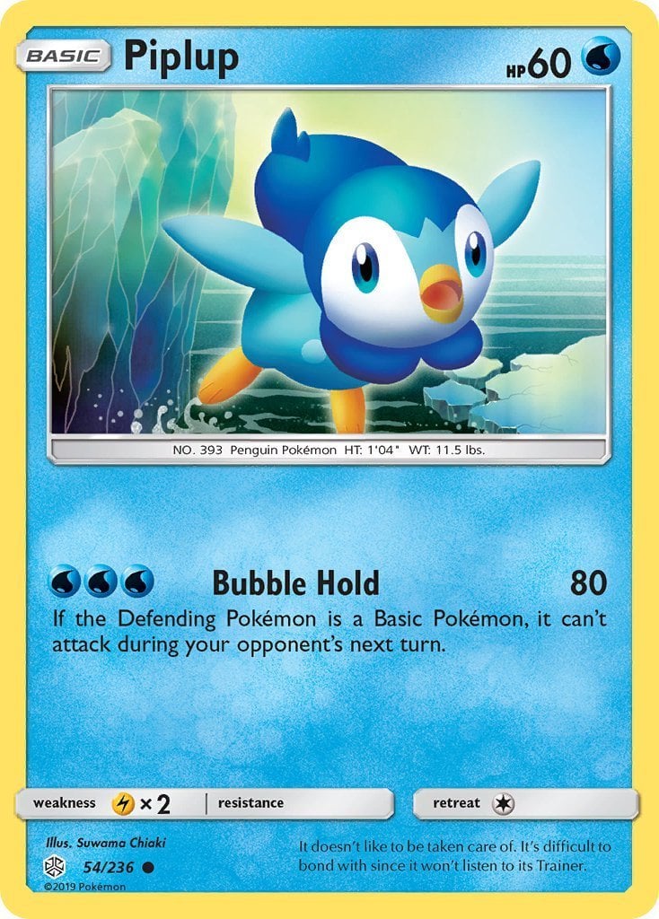 Piplup - Eclissi Cosmica 054/236 [ Italiano / Inglese ]
