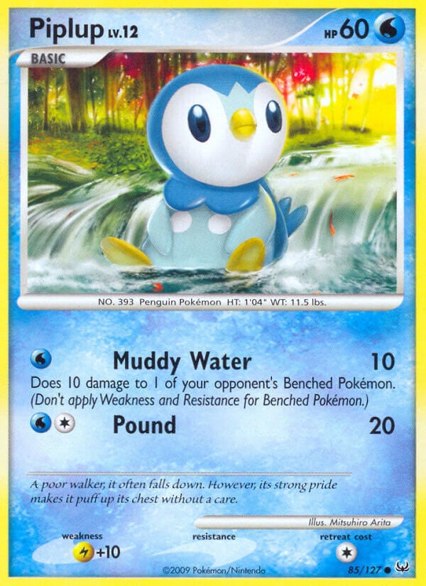 Piplup Lv.12 - Platino 085/127 [ Italiano / Inglese ]