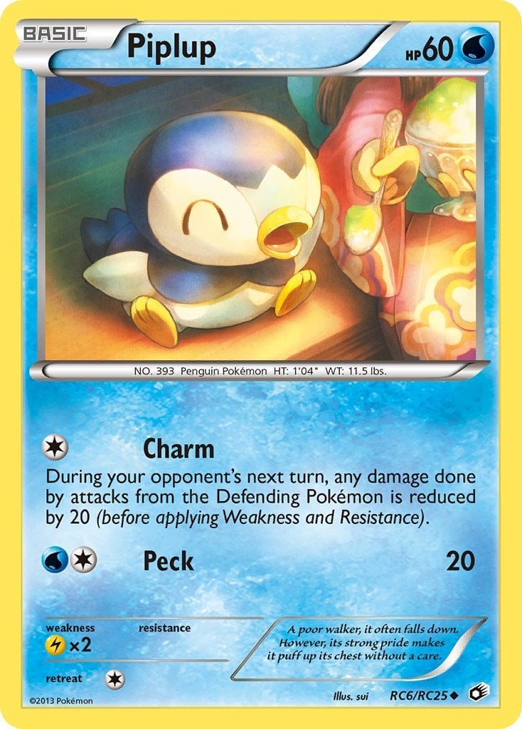Piplup - Radiant Collection Legendary Treasure RC6/RC25 [ Inglese ]