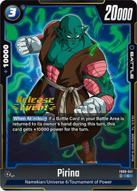 Prereleasestamped - Fusion World Saiyan S Pride Pre Release.