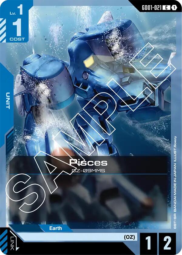 Pisces GD01-021 [ Inglese / Giapponese ]