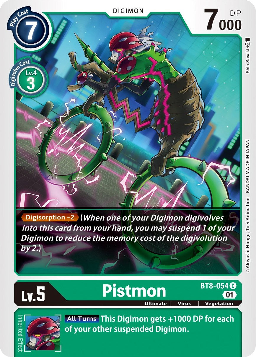 Pistmon BT8-054 [ Inglese / Giapponese ]