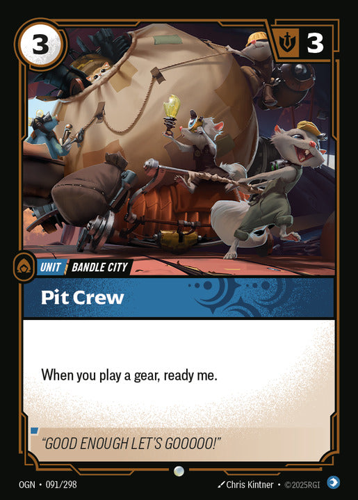 Pit Crew [ Inglese / Cinese Semplificato ]