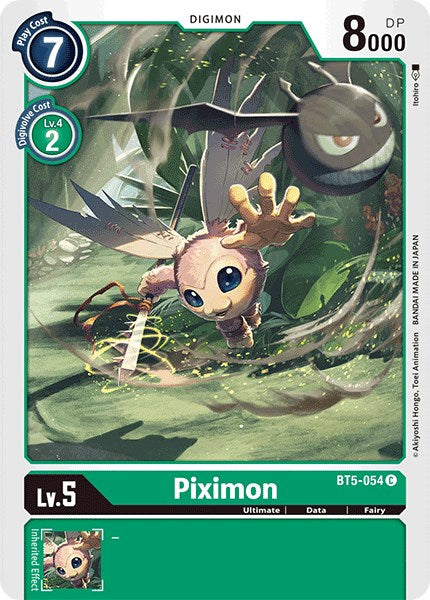 Piximon BT5-054 [ Inglese / Giapponese ]
