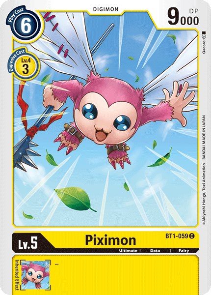 Piximon BT1-059 [ Inglese / Giapponese ]