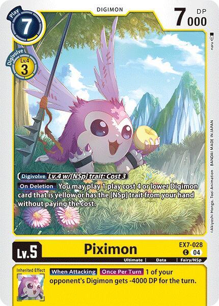 Piximon EX7-028 [ Inglese / Giapponese ]
