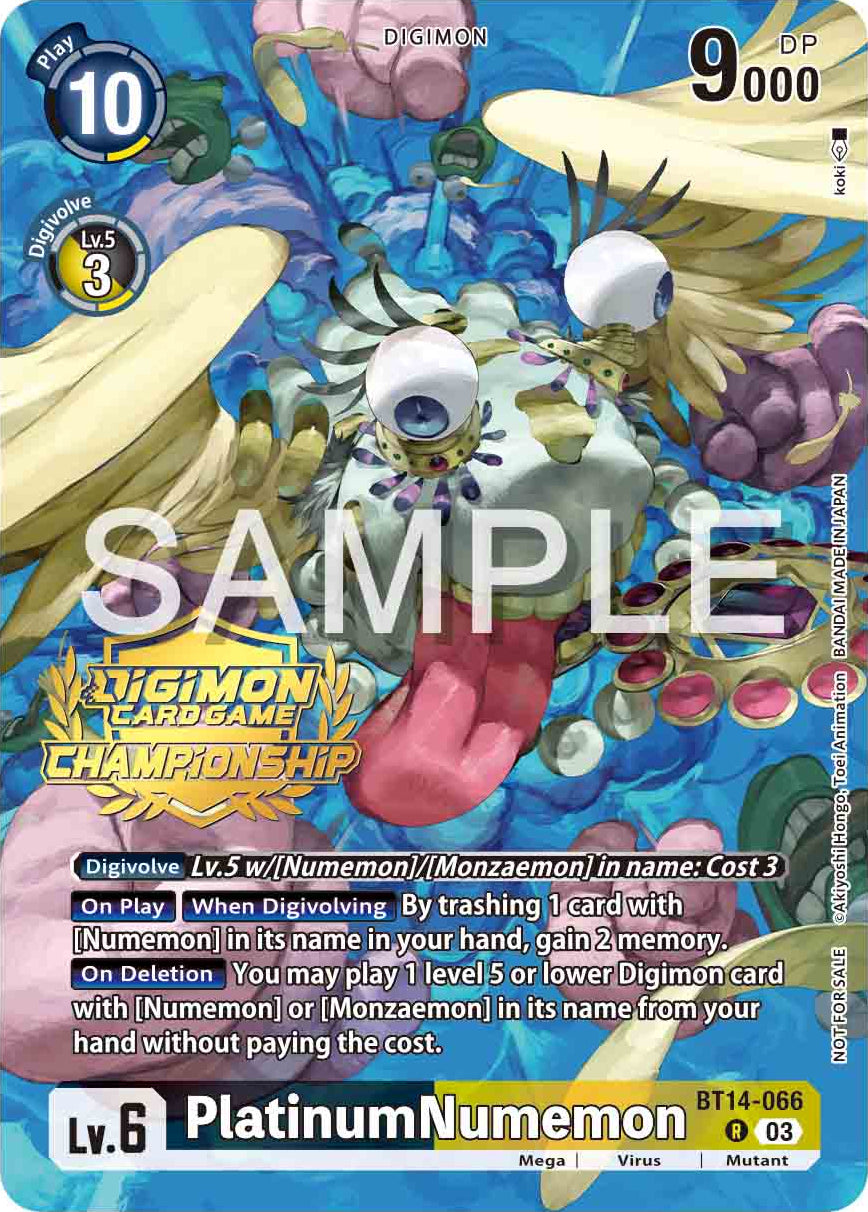 PlatinumNumemon BT14-066 [ Inglese / Giapponese ]