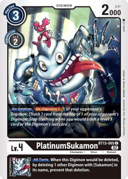 PlatinumSukamon BT13-065 [ Inglese / Giapponese ]