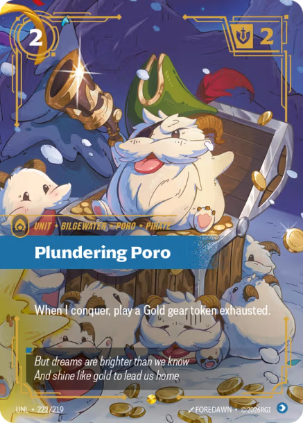 Plundering Poro (Common) [ Inglese / Cinese Semplificato ]
