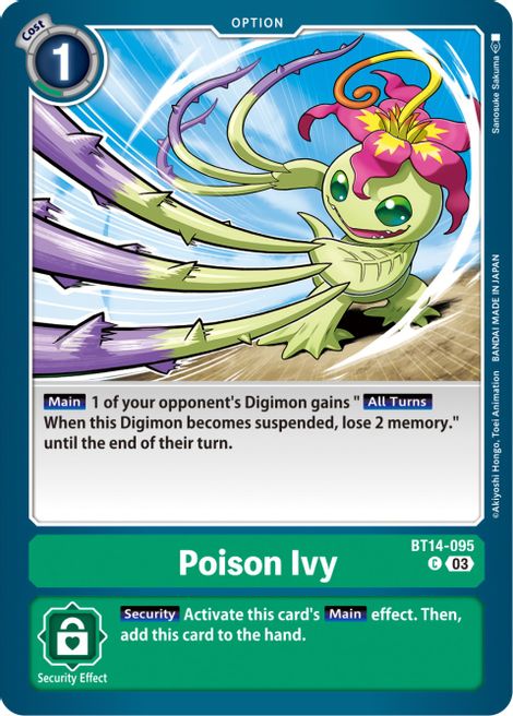 Poison Ivy BT14-095 [ Inglese / Giapponese ]