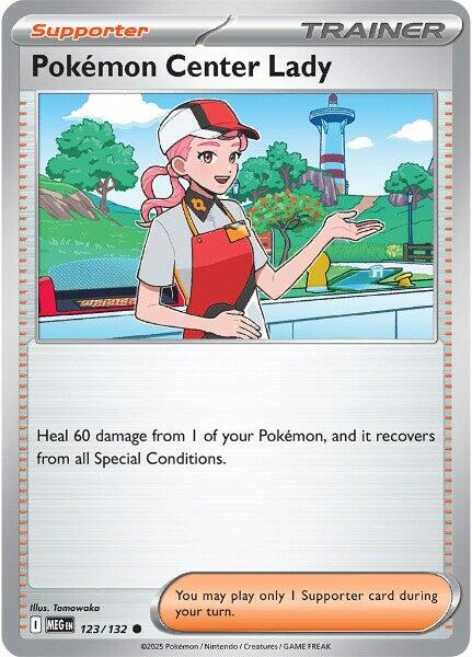 Addetta del Centro Pokémon - Megaevoluzione 123/132 [ Italiano ]
