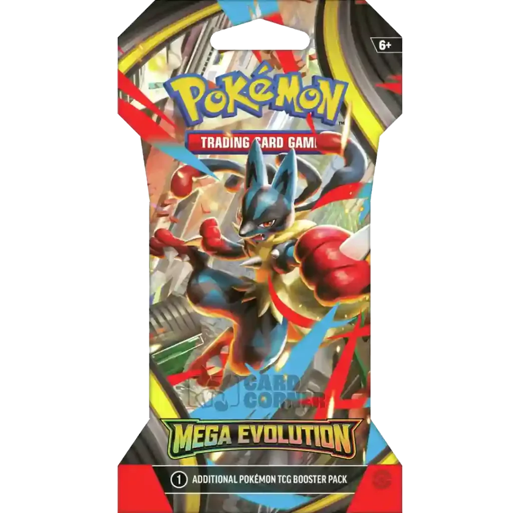 Pokémon Mega Evolution - Bustina Paper Sleeve 10 Carte - GCC Pokémon (ENG)