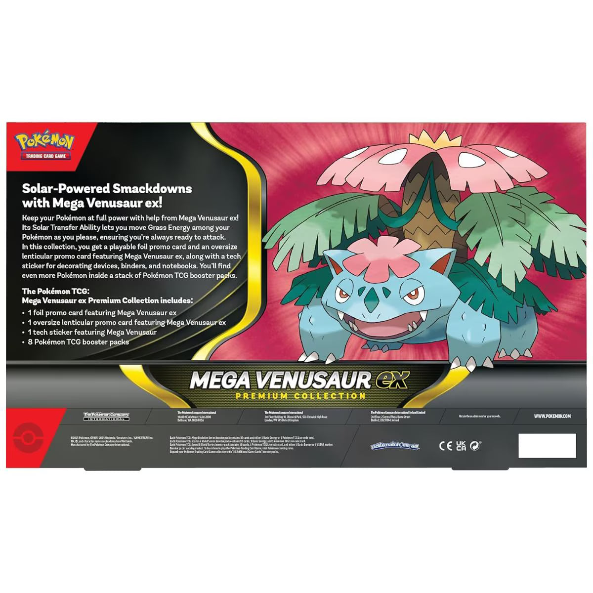 Pokémon TCG: Mega Venusaur ex Premium Collection ENG