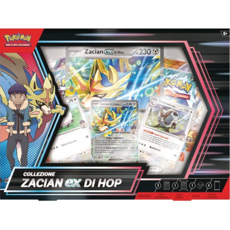 POKEMON COLLEZIONE ZACIAN-EX DI HOP IN ITALIANO