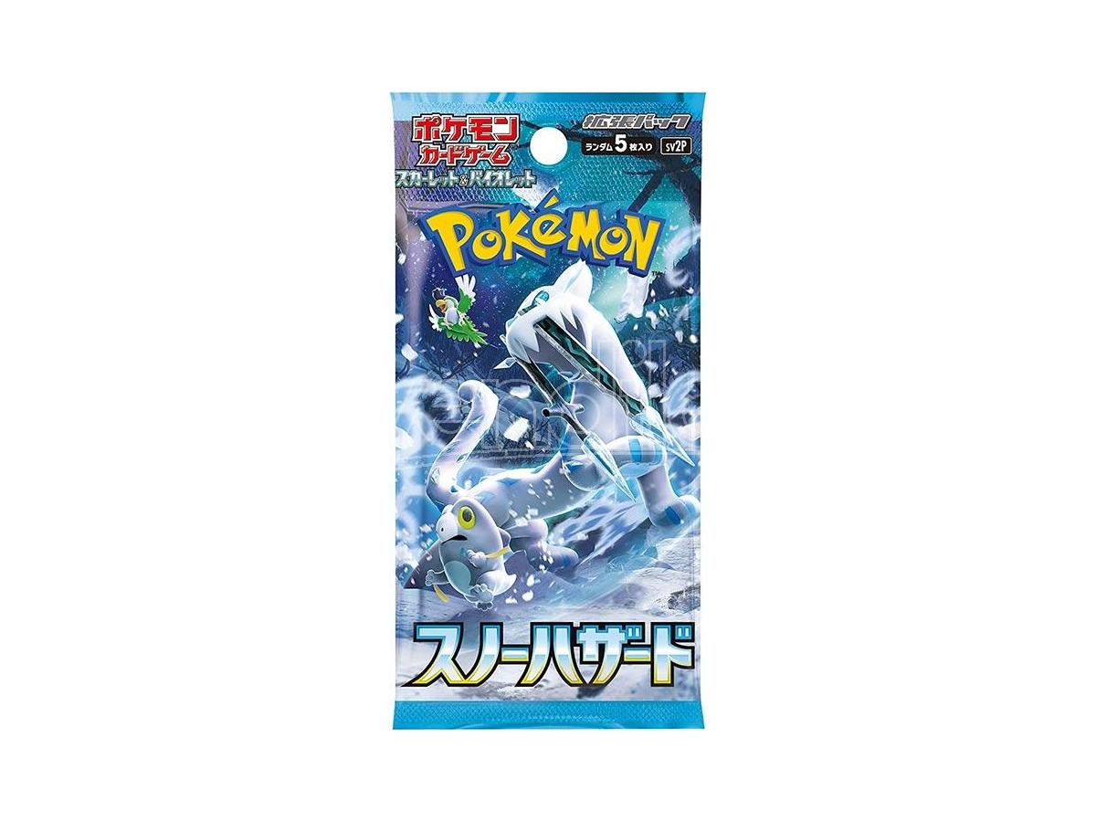 Pokemon TCG - SNOW HAZARD Pacchetto JAP 1 Busta (5 Carte) sv2P