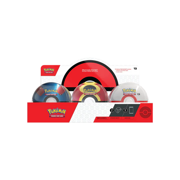 Tin Pokeball di Ottobre 2025 del TCG Pokémon ITA
