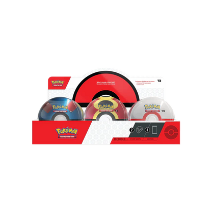 Tin Pokeball di Ottobre 2025 del TCG Pokémon ITA