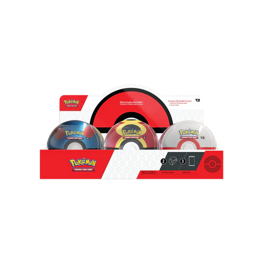 Tin Pokeball di Ottobre 2025 del TCG Pokémon ITA