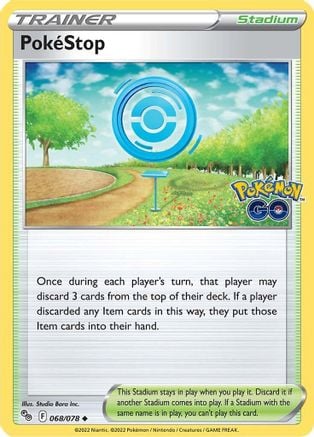 Pokéstop - Pokémon GO 068/078 [ Italiano / Inglese ]