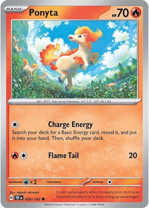 Ponyta - Cronoforze 026/162 [ Italiano ]