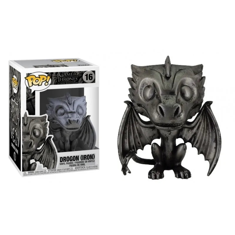 Funko POP! Game of Thrones - Drogon Iron Anniversary #16 - Figura in Vinile 9cm