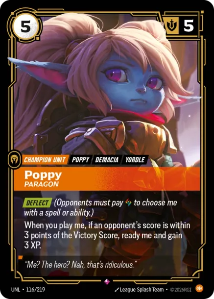 Poppy - Paragon (RARE) [ Inglese / Cinese Semplificato ]