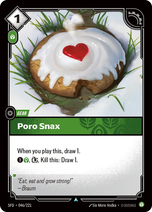 Poro Snax (Uncommon) [ Inglese / Cinese Semplificato ]