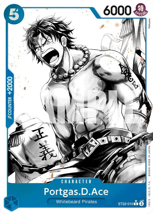 Portgas D Ace ST22-010 [ Inglese / Giapponese / Francese / Cinese Semplificato ]