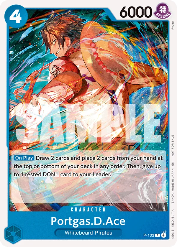 Portgas D Ace P-103 [ Inglese / Giapponese ]