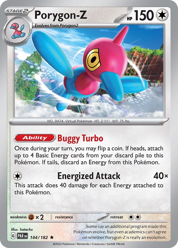 Porygon-Z - Paradosso Temporale 144/182 [ Italiano ]