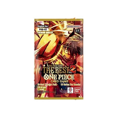 One Piece Card Game Premium Booster The Best Vol.2 PRB-02 - Bustina 10 Carte (Inglese)