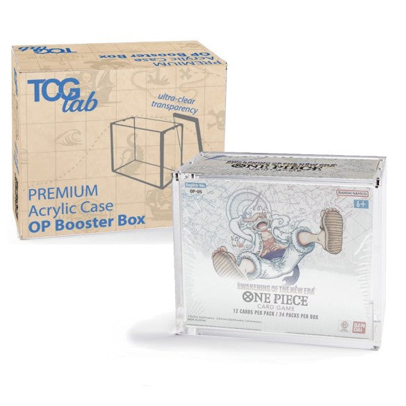 Premium Case Protettivo per OP Booster Box Magnetico in Plexiglass da OP04 in poi ONE PIECE TCG