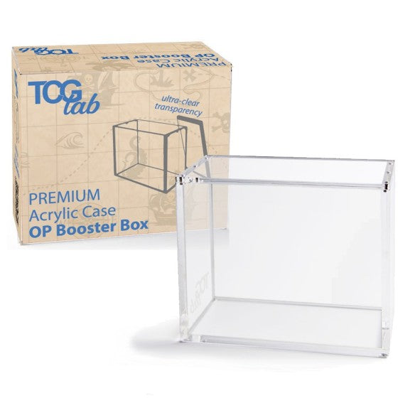 Premium Case Protettivo per OP Booster Box Magnetico in Plexiglass