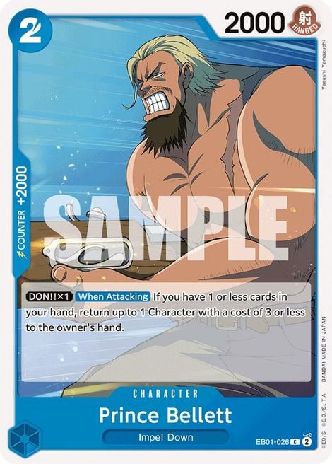 Prince Bellett EB01-026 [ Inglese / Giapponese / Francese / Cinese Semplificato ]