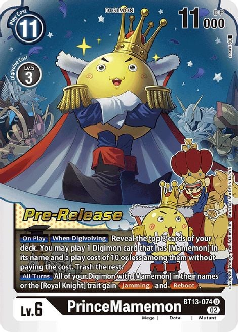 PrinceMamemon BT13-074 [ Inglese / Giapponese ]