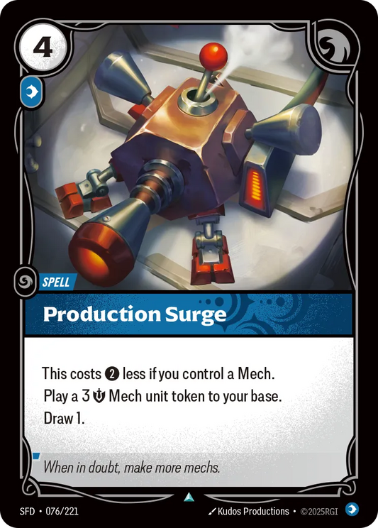 Production Surge [ Inglese / Giapponese / Cinese Semplificato ]