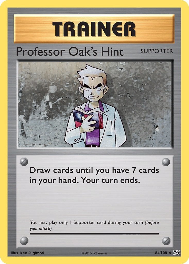 Consiglio del Professor Oak - Evoluzioni 84/108 [ Italiano / Inglese ]