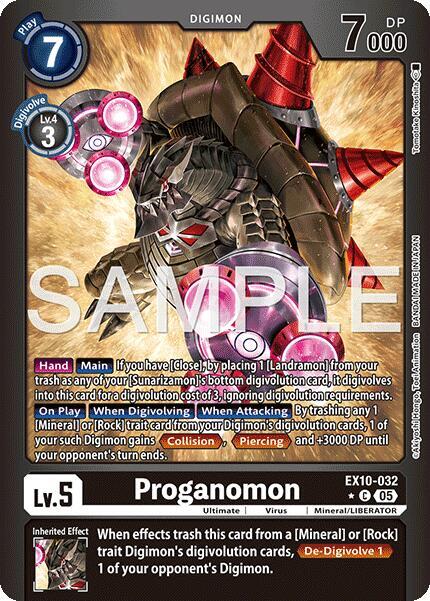 Proganomon EX10-032 [ Inglese / Giapponese ]