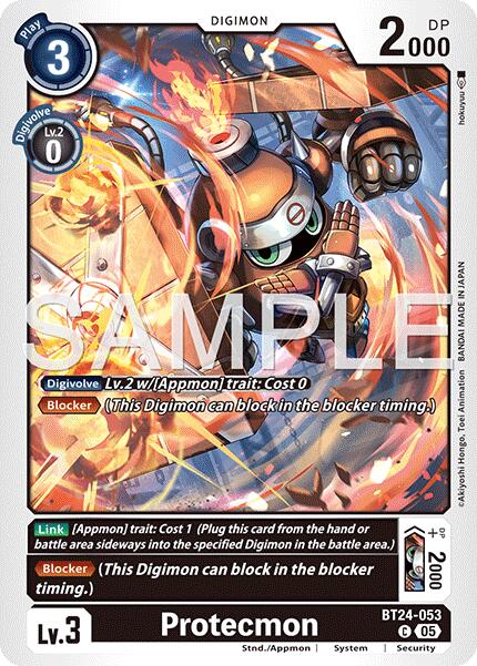 Protecmon BT24-053 [ Inglese / Giapponese ]