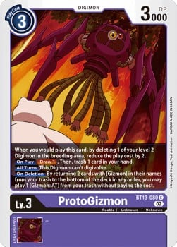 ProtoGizmon BT13-080 [ Inglese / Giapponese ]