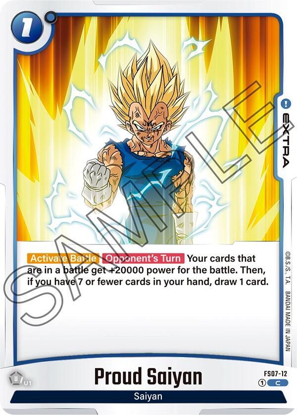 Proud Saiyan FS07-12 [ Inglese / Giapponese ]