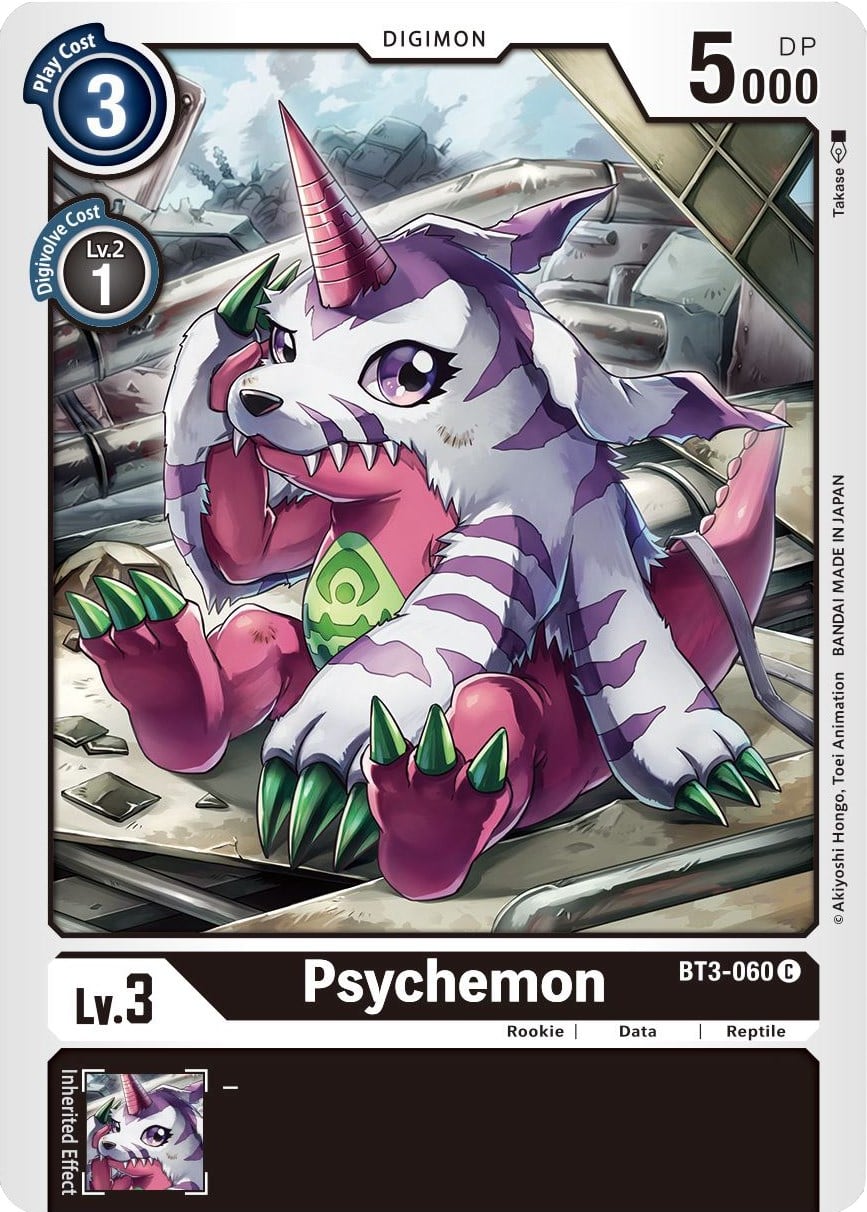 Psychemon BT3-060 [ Inglese / Giapponese ]
