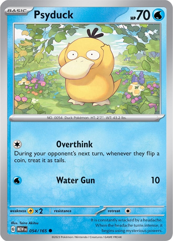 Psyduck - 151 054/165 [ Italiano / Inglese ]
