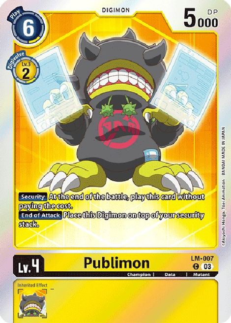 Publimon LM-007 [ Inglese / Giapponese ]