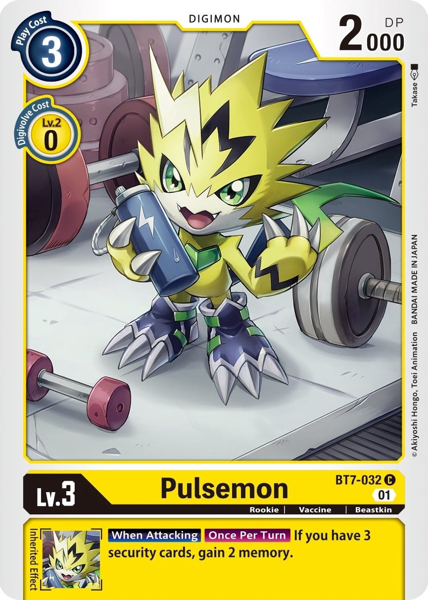 Pulsemon BT7-032 [ Inglese / Giapponese ]
